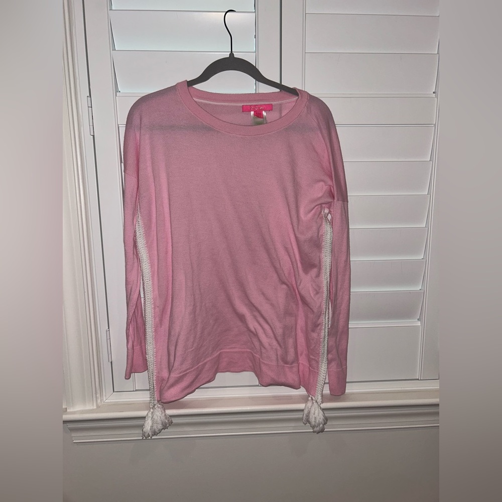 Lily Pulitzer Summer Pink Sweater